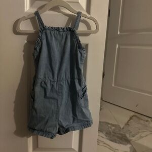 Kids Blue Denim Overalls